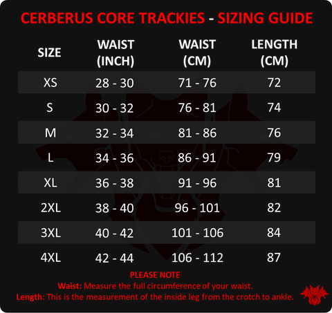 Image of CORE Trackies (Black)